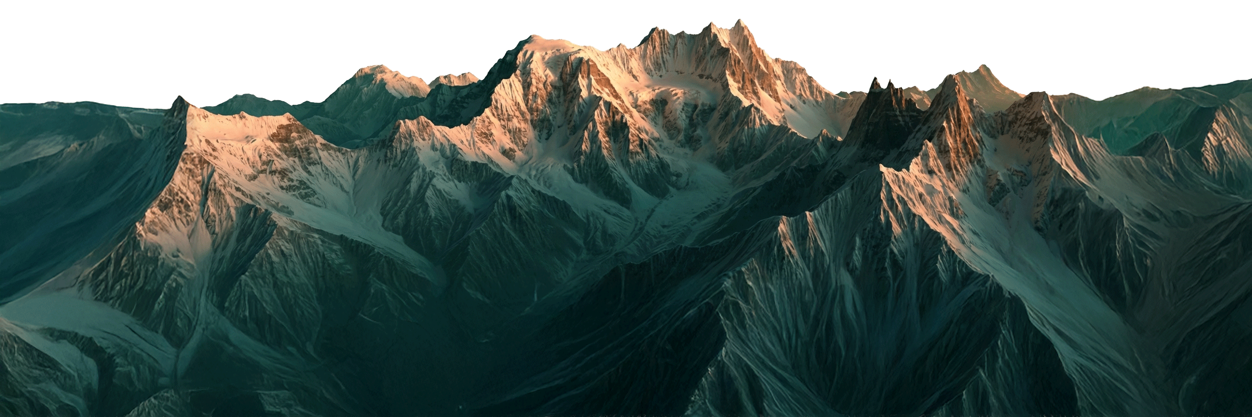 Mountain range background