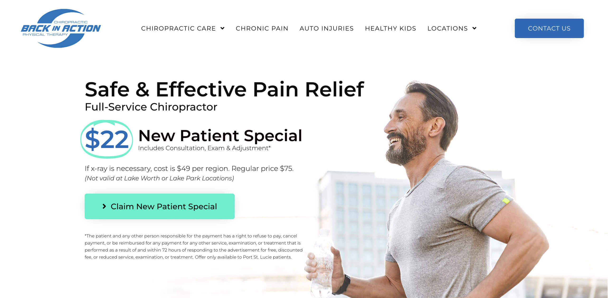 Port St. Lucie Chiropractor Acquires New Patients for $31